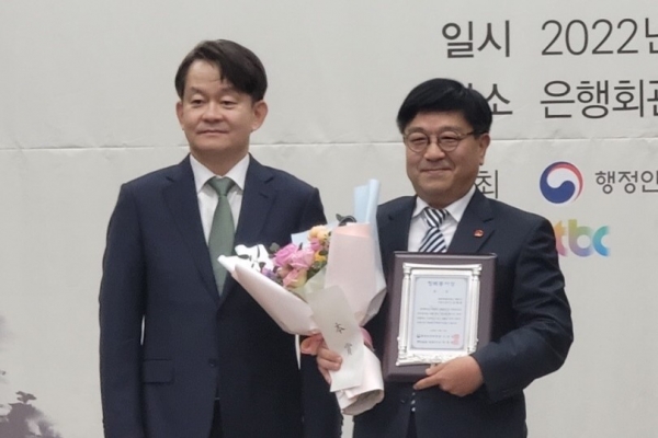 김태완 제주시 건설행정팀장이 제46회 청백봉사상 본상을 수상했다. /사진=제주시