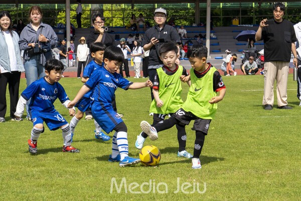 제16회 미디어제주기 전도 유소년축구대회/사진=미디어제주