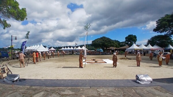 고레골기 재현장면