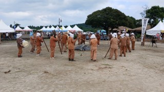 달구질 재현장면