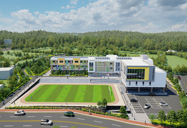 가칭 오등봉초등학교 조감도. ⓒ제주특별자치도교육청