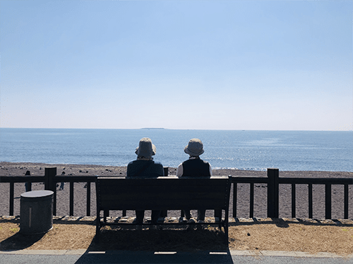 검은모래해변에서 바다멍
