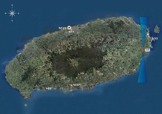 제주 제2공항 위치도.