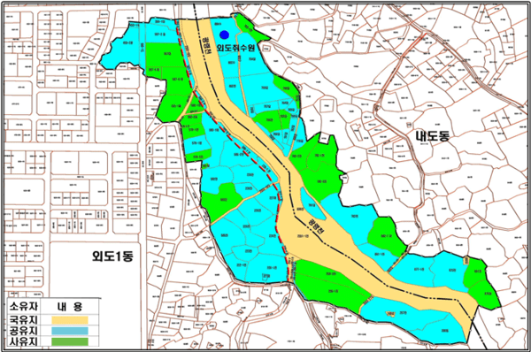 외도 상수원보호구역 해제 계획. /자료=제주특별자치도