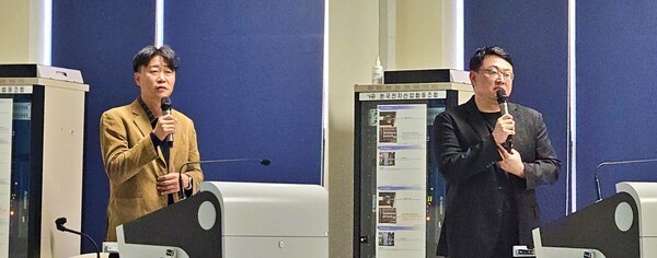 (좌)허찬행 언론인권센터 상임이사, (우)이정원 한국언론학회 이사 (사진=미디어제주)