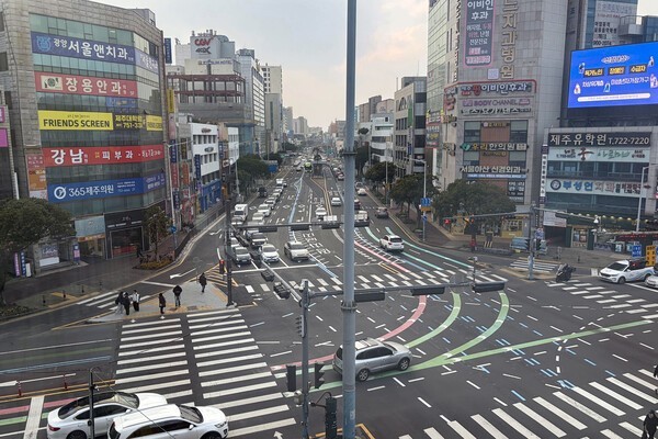 인공지능 활용 신호체계 개선 ... "서광로 통행, 빨라졌다"