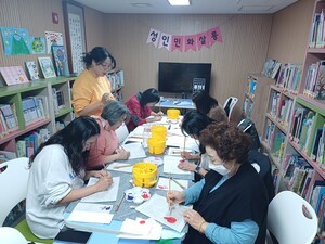 중앙꿈쟁이작은도서관, 성인 프로그램 – 민화 살롱 개강